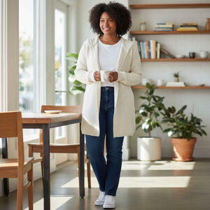 Vila Milano Sweater with Hood #249